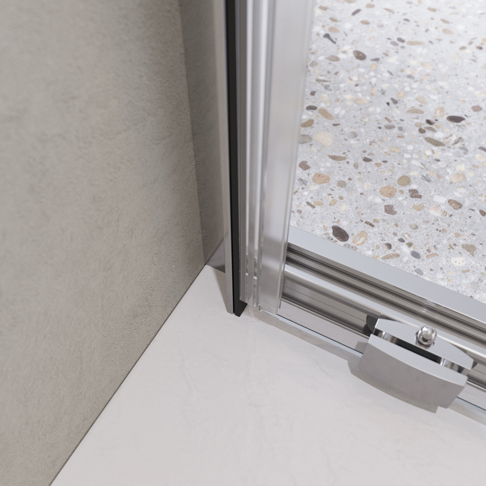 Дверь в проём BelBagno LUCE-BF-1-110-C-Cr