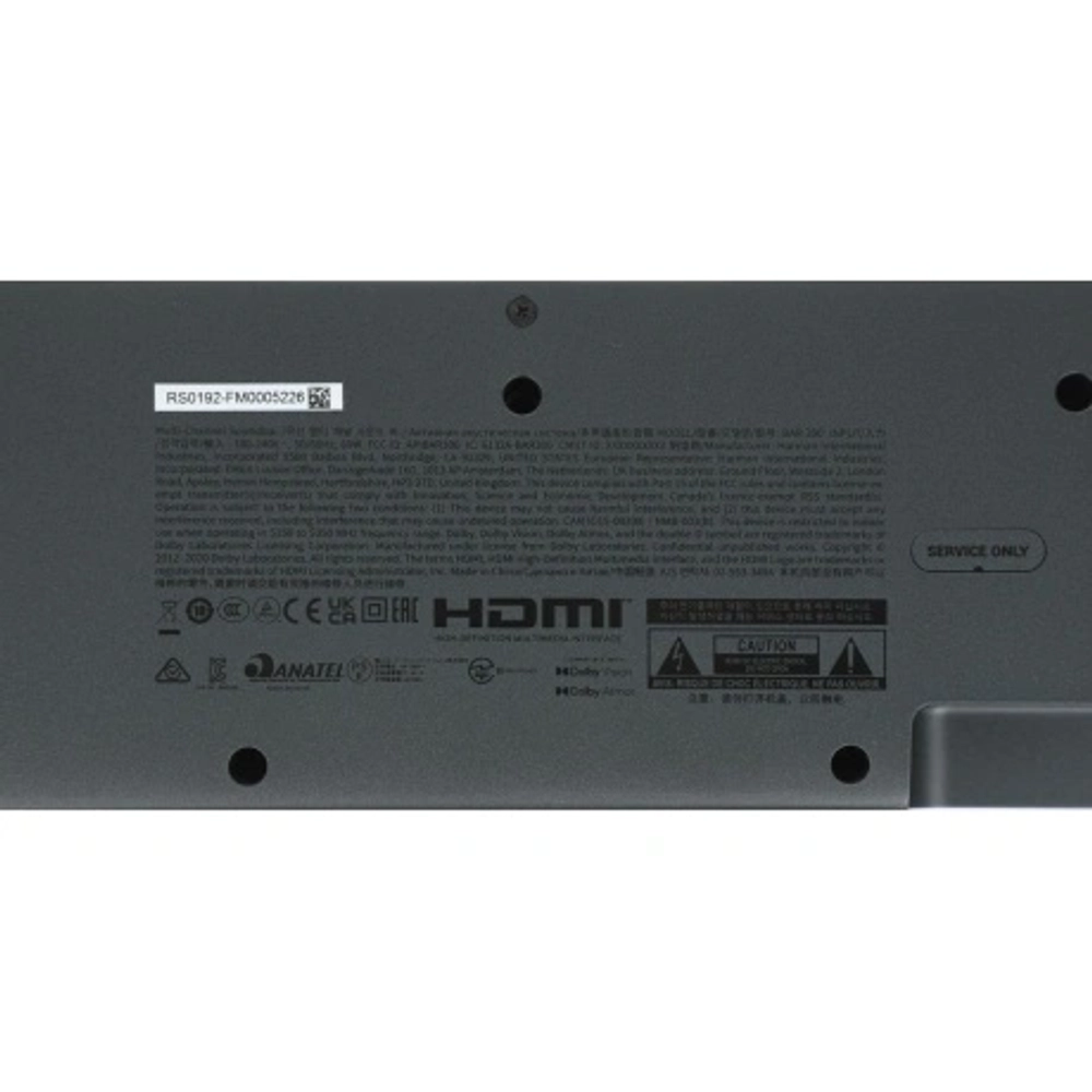 Саундбар JBL Bar 300 5.0 Black