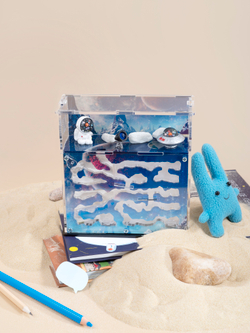 Муравьиная ферма с муравьями в подарок "Космос"