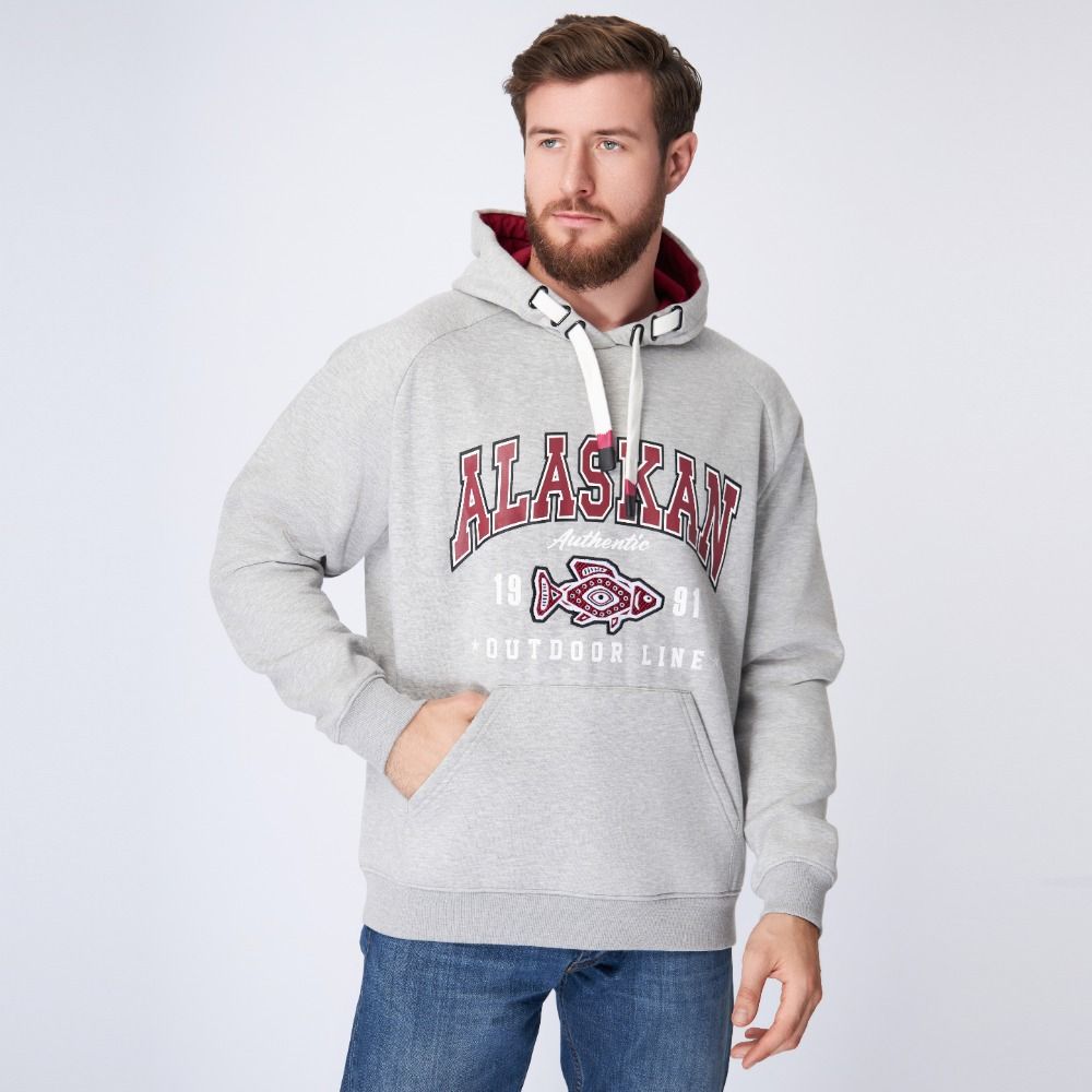 Толстовка Alaskan Promo Hoodie Gray XXXL