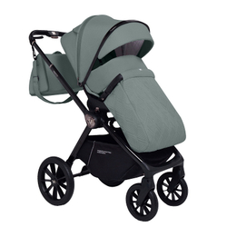 Детская коляска Sweet Baby Vento Black 2 в 1 Green