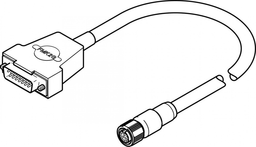 NEBM-M12G12-RS-15-N-S1G15 Кабель кодирующего устройства
