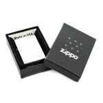Зажигалка серебристая матовая Zippo Diamond plate с покрытием Satin Chrome