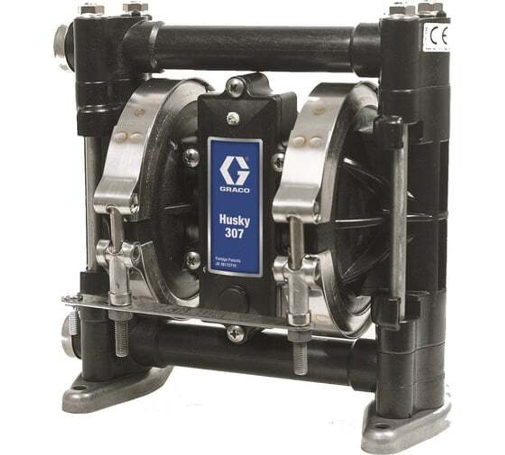 HUSKY 307 - диафрагменный пневматический насос, AC, PTFE