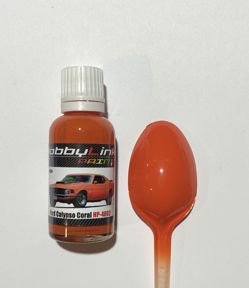 Краска лаковая HobbyLink Ford Calypso Coral HP-4602