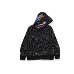 A Bathing Ape Neon Camo Shark Full Zip Худи