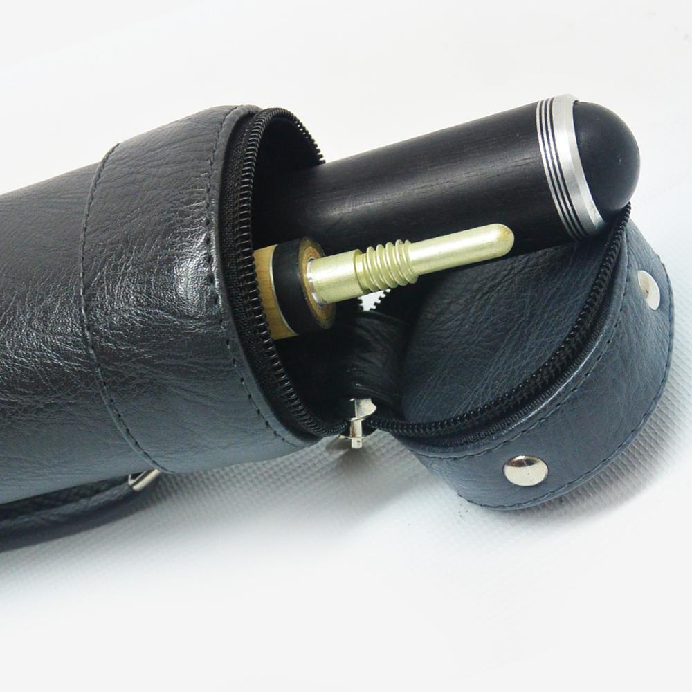 Тубус на 1 кий Evolution DUO (1 карман) (желтый/темно-зеленый)