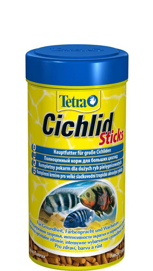 Корм для рыб TetraCichlid Sticks, для цихлид в палочках 100 мл.
