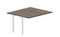 Стол для совещаний 140х126х75см (толщина столешницы 2,5см) - приставной элемент