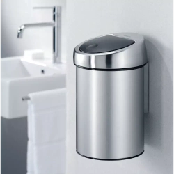 Brabantia - Контейнер для мусора Touch Bin 3л, матовая сталь / артикул   363986  / GTIN 8710755363986