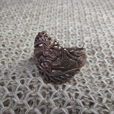 Кольцо "Скифские олени".