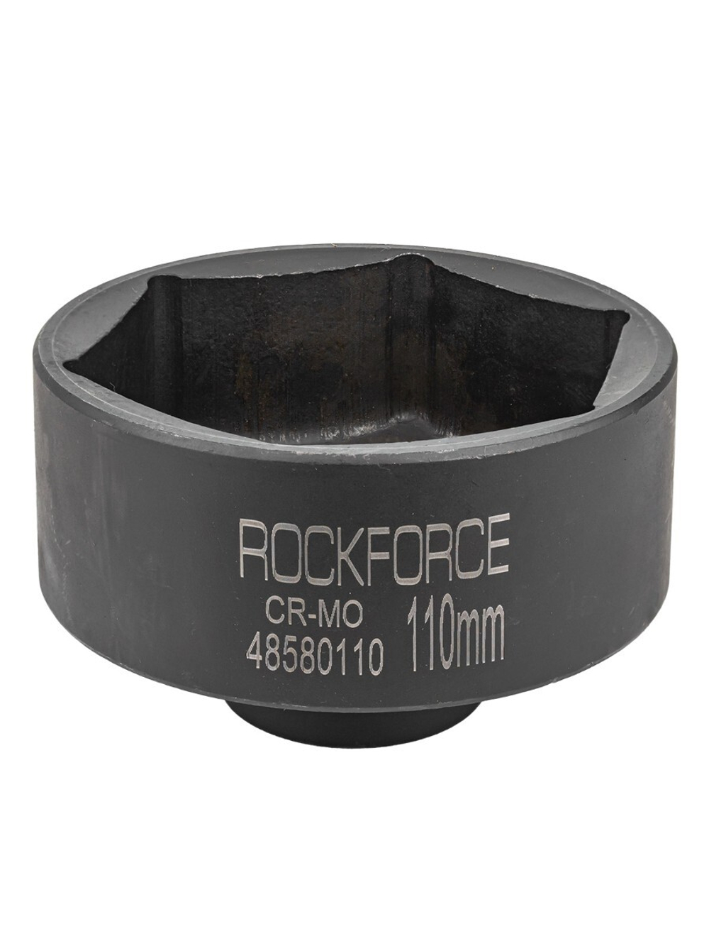 Головка ударная глубокая, 1'', 110мм (6гр.) RockForce RF-48580110