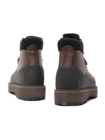 Ботинки Высокие Из Кожи Roccia Vet Due Gomma