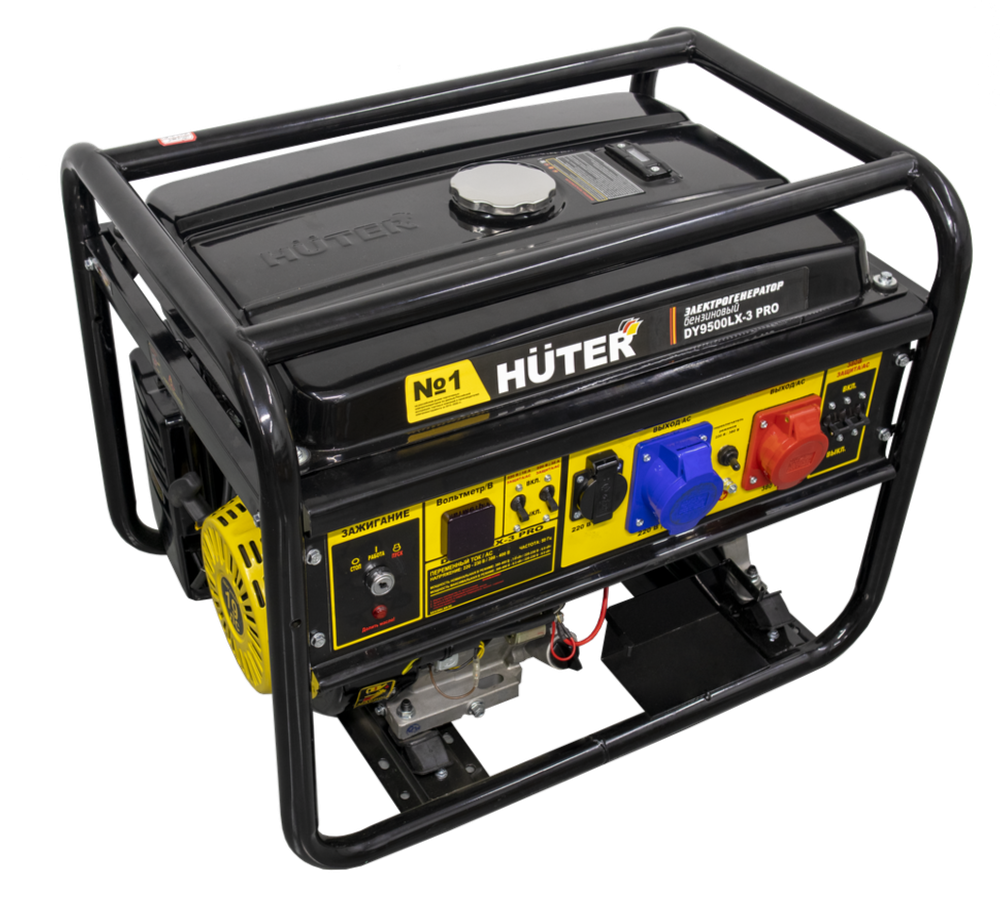 Бензиновый генератор Huter DY9500LX-3 PRO
