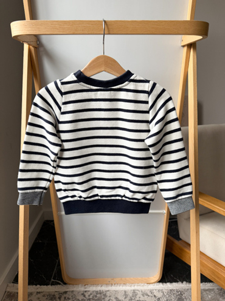 Хлопковый свитшот Petit Bateau, 98