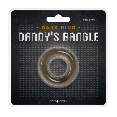 Дымчатое эрекционное кольцо COCK RING WELL DONE (Цвет: дымчатый)