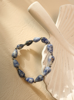 Браслет из содалита "Северная логика"