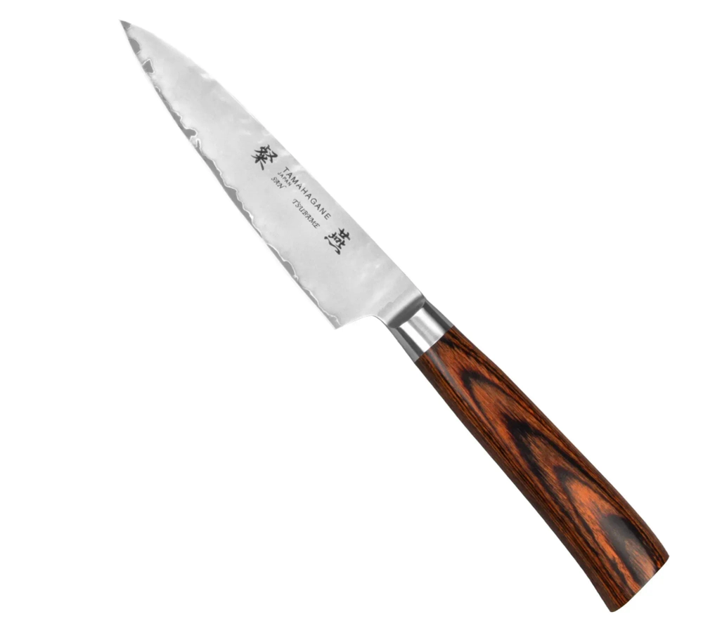 Tamahagane Универсальный нож Tsubame Brown 12 см