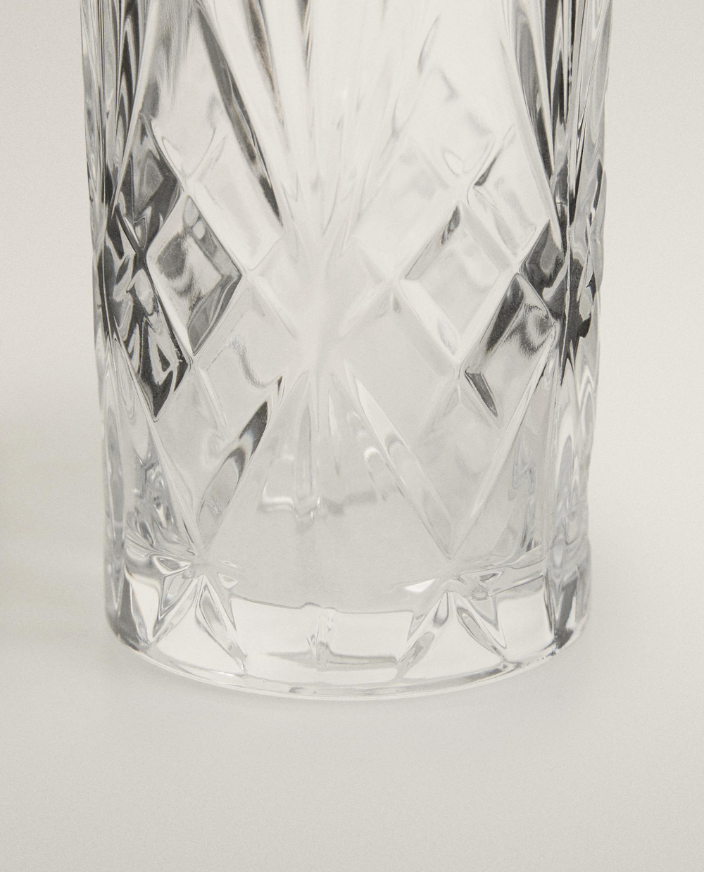 Zara Home стакан из стекла, цвет прозрачный, 19 см