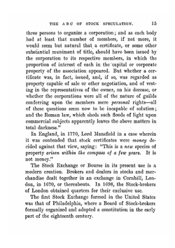 The ABC of stock speculation | S. A. Nelson