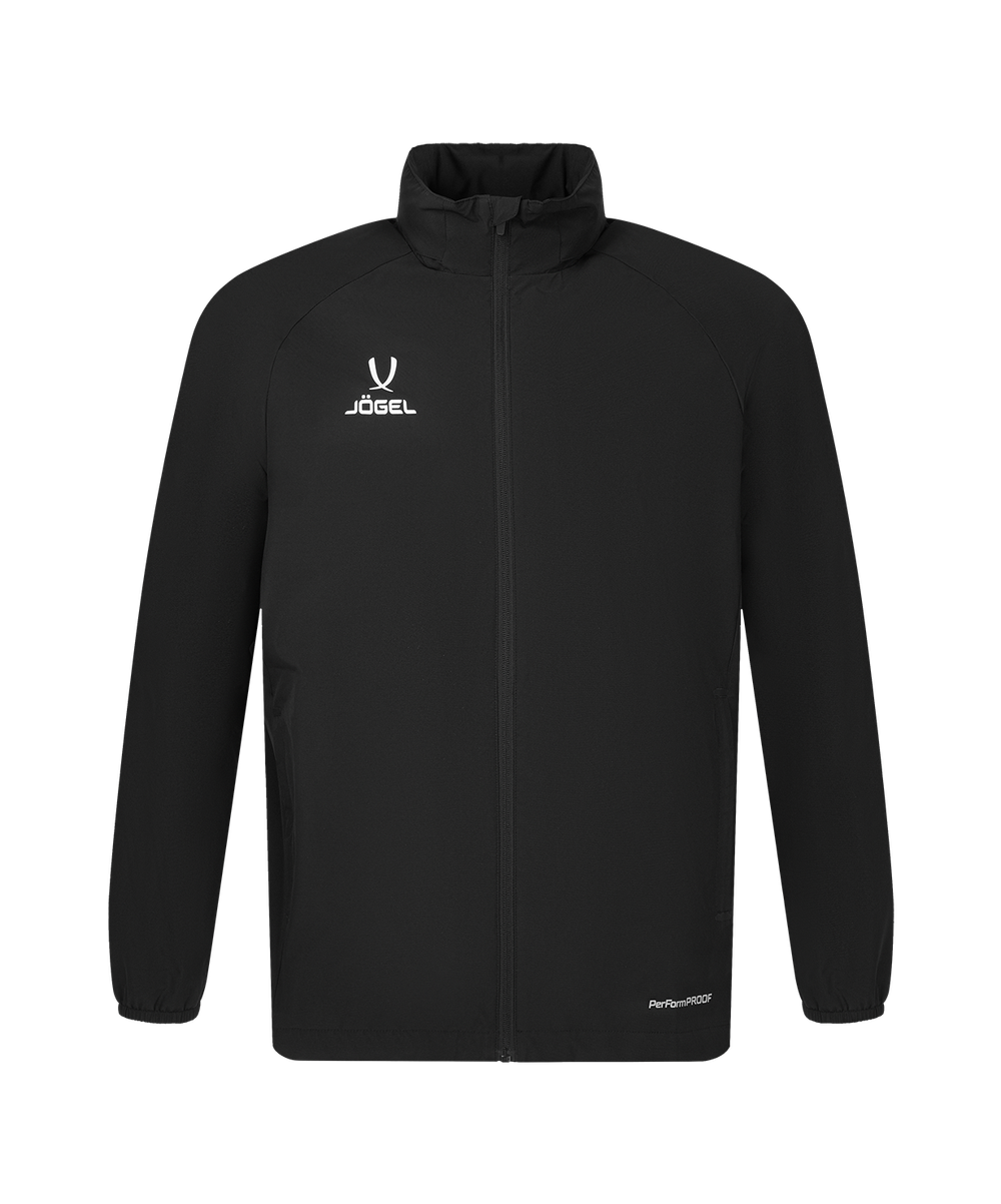 Куртка ветрозащитная JÖGEL PREMIER PerFormPROOF FZ Rain Jacket, черный