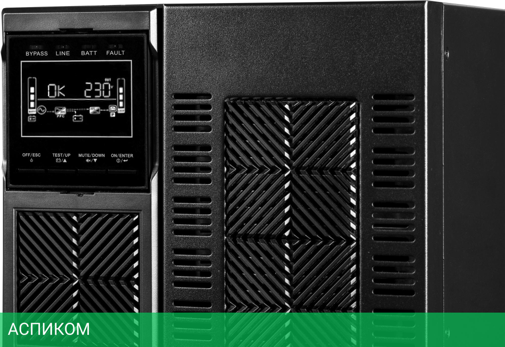 Источник бесперебойного питания Systeme Electric Smart-Save Online SRV 6000ВА (SRVSE6KRTXLI5U)