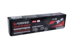 Пневмотрещотка 68Нм, 1/2''(потребление 77л/мин, 160 об/мин, L-254мм,6.3Bar,штуцер 1/4'') Forsage F-RP7408