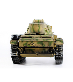 Р/У танк Taigen 1/16 Panzerkampfwagen III (Германия) дым, свет V3 2.4G RTR камуфляж