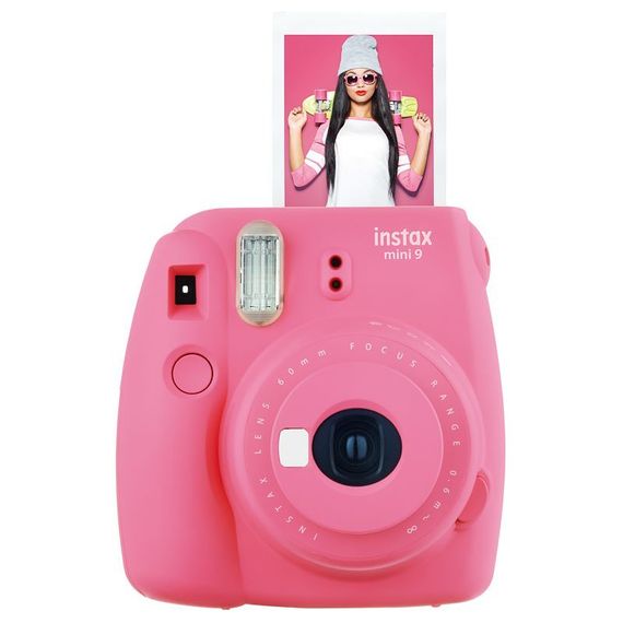 Fotoaparat - Fujifilm instax Mini 9 Camera with 10 Shots -  Pink