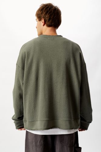 Хаки свитшот NUOY