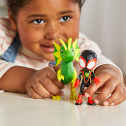 Hasbro Spidey i super-kumple - Фигурки Майлза Моралеса и Марвел Электрозавр 2пак G0121