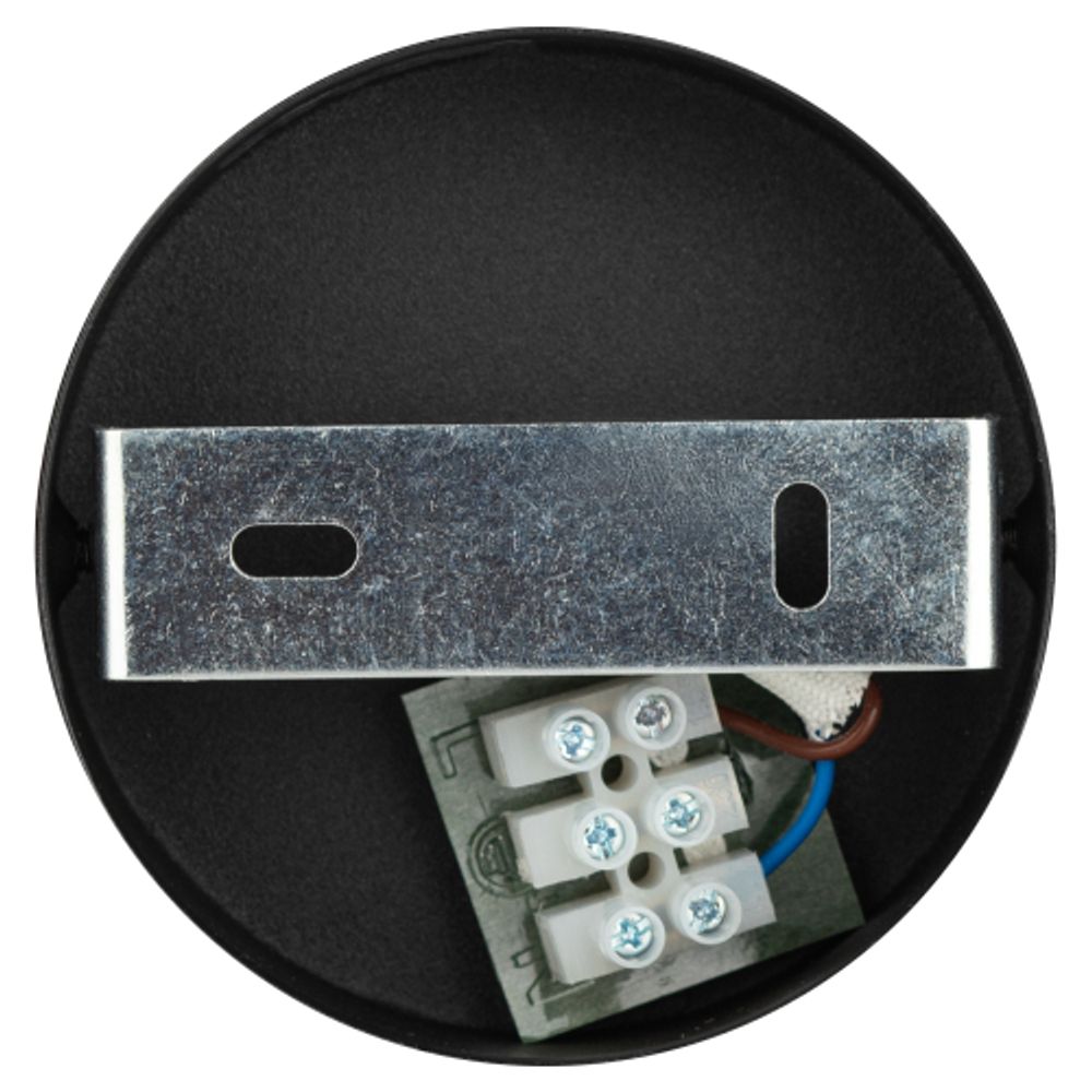 Светильник настенно-потолочный спот ЭРА OL52 BK GX53 IP20 черный | Накладные светильники