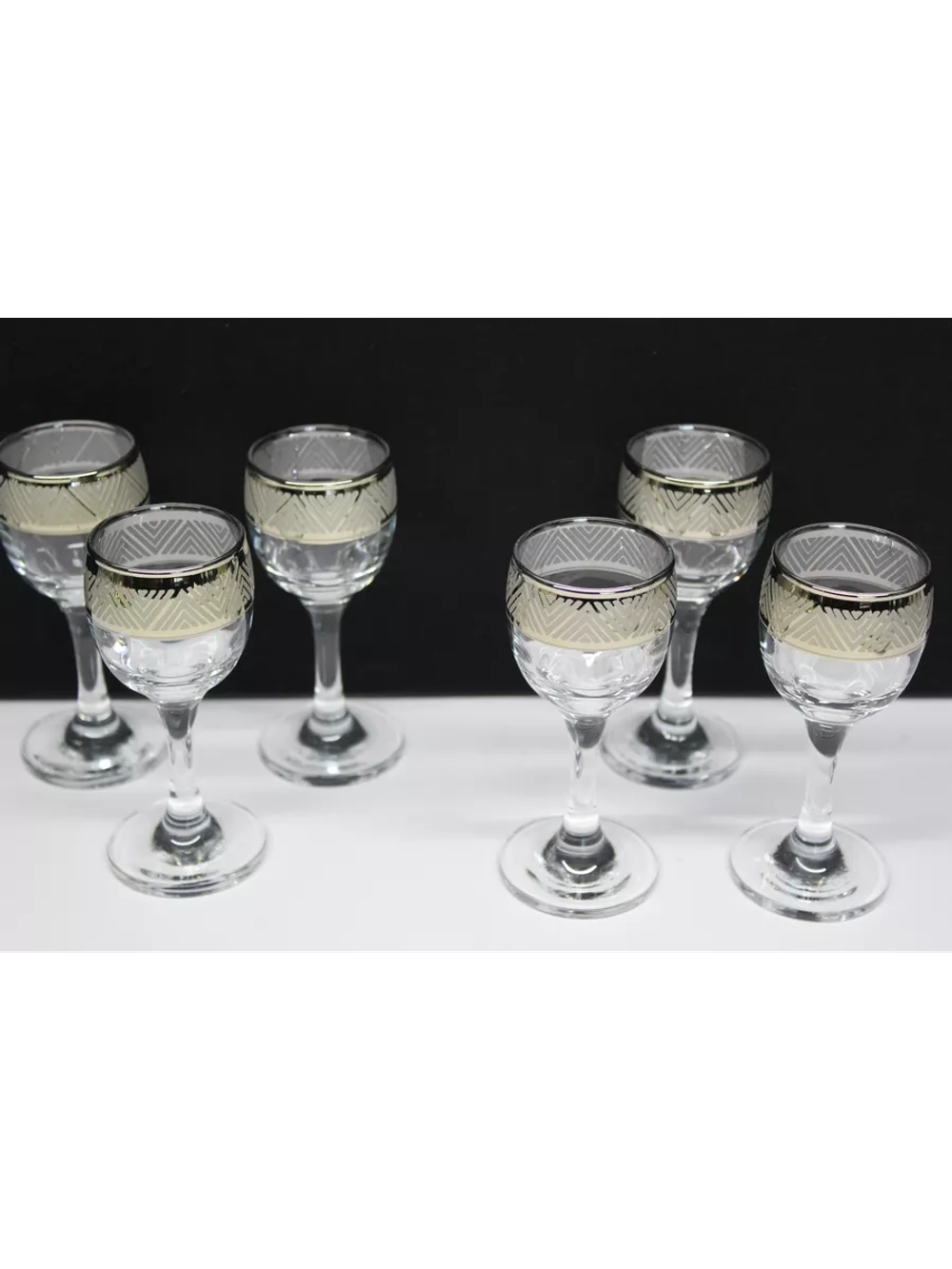 Подарочный набор рюмок Золотое сечение