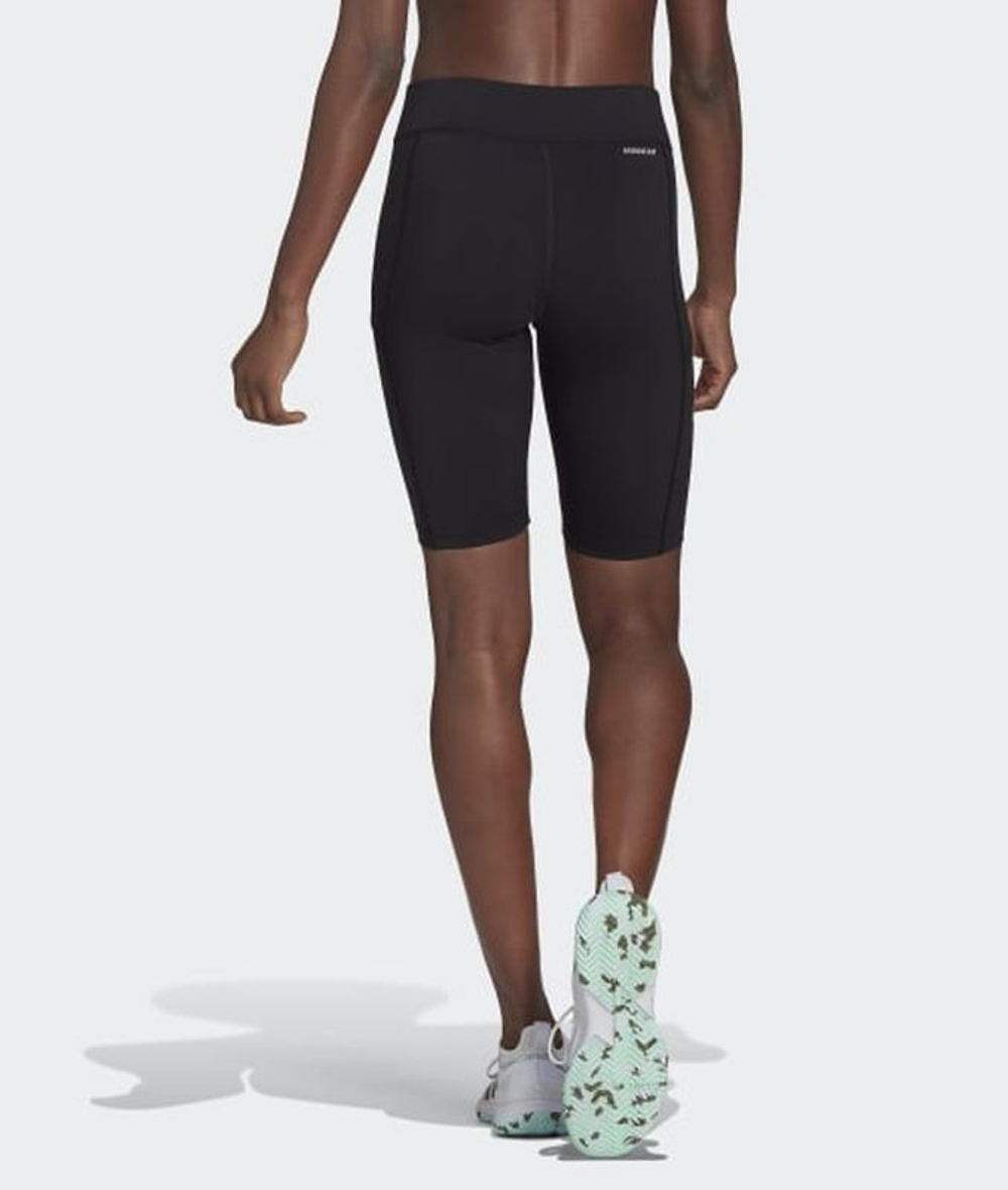 Женские Шорты теннисные Adidas Club Short Tennis Tights - black/white