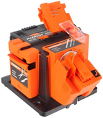 Точильный станок PATRIOT BG100, универсальный, защитный экран, 1350 об./мин., 8 мм