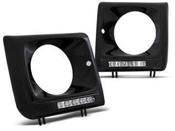 Рамки фар LED DRL BLACK для Mercedes G W461 W463
