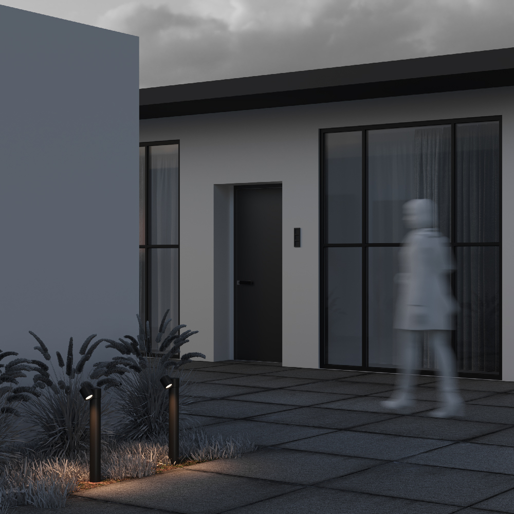 Ландшафтный светильник Maytoni Wall Street O010FL-01B