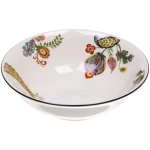 Тарелка керамическая «Paradise flowers» глубокая 17,5*5,4см