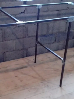 Крепеж для теплицы 20х20 мм краб-система Г-образный для труб, подходит и для стеллажа, 4 пары - толщина металла 1.2мм