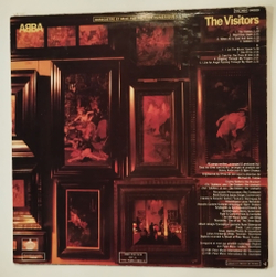 Винтажная виниловая пластинка LP ABBA The Visitors (France 1981)