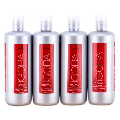 Лосьон-окислитель на масляной основе 6% Igora Royal Oil Developer Schwarzkopf  1000 мл