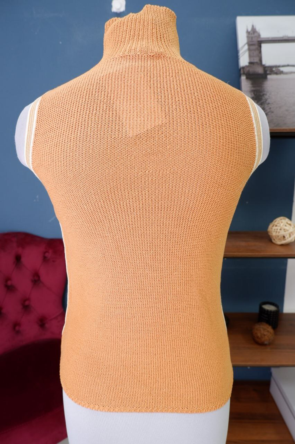 Безрукавка Cividini с воротником 42 размер