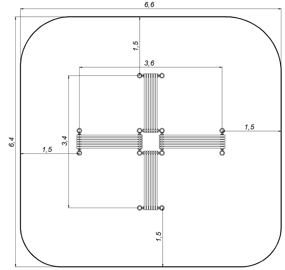 Физкультурный комплекс Скамья для пресса  ФК013.00.1