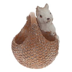 GAEM Фигурка декоративная "Белочка, L19 W10,5 H12 см