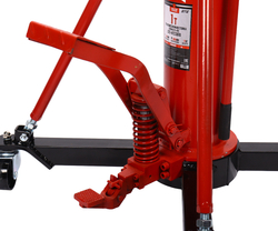 GTE-HTC13010 - Стойка трансмиссионная гидравлическая 1.0т h=830-1800мм GTE - Трансмиссионная телескопическая гидравлическая стойка GTE-HTC13010 с грузоподъемностью 1 т предназначена для помощи в демонтаже и установке тяжелых агрегатов: коробок передач, раздаточных коробок, мостов и других узлов транспортных средств при работе на подъемниках или в смотровых ямах.



Характеристики:

Грузоподъемность: 1 т
Минимальная высота подъема: 830 мм
Максимальная высота подъема: 1800 мм
Ширина подхвата: 420 мм
Спуск: ножной
Тип: гидравлическая
Двухштоковая


Особенности:

Широкая сварная опорная платформа.
Усилена металлическими стяжками конструкции.
Надежность в эксплуатации.
Поворотные колеса обеспечивают маневренность.