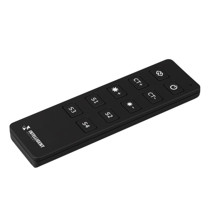 INTELLIGENT ARLIGHT Пульт SMART-ZB-801-22-1G-4SC Black (3V) (IARL, IP20 Пластик, 5 лет) 046530
