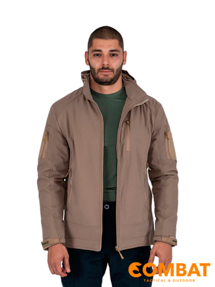 Куртка SoftShell Combat Tactical 305 (BEJ-305C). Койот