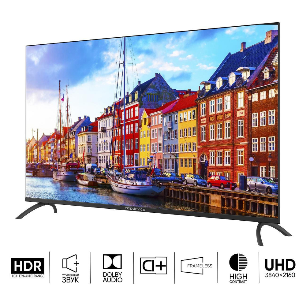 Телевизор ЖК 50" Topdevice TDTV50BS06U_ML черный