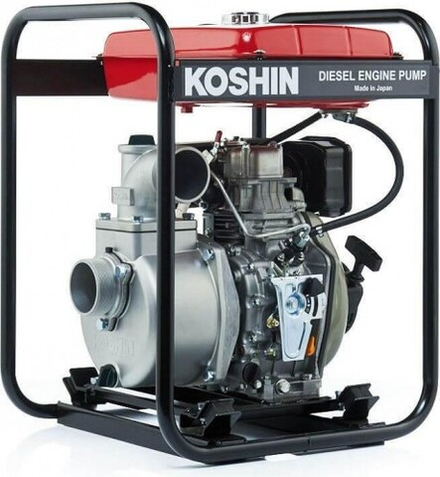 Мотопомпа дизельная KOSHIN STY- 80D для грязной воды STY-80D