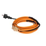 Кабель греющий саморегулирующийся пищевой модель SRP 10HTM2-CT, готовый комплект в трубу, 6м/60Вт RE